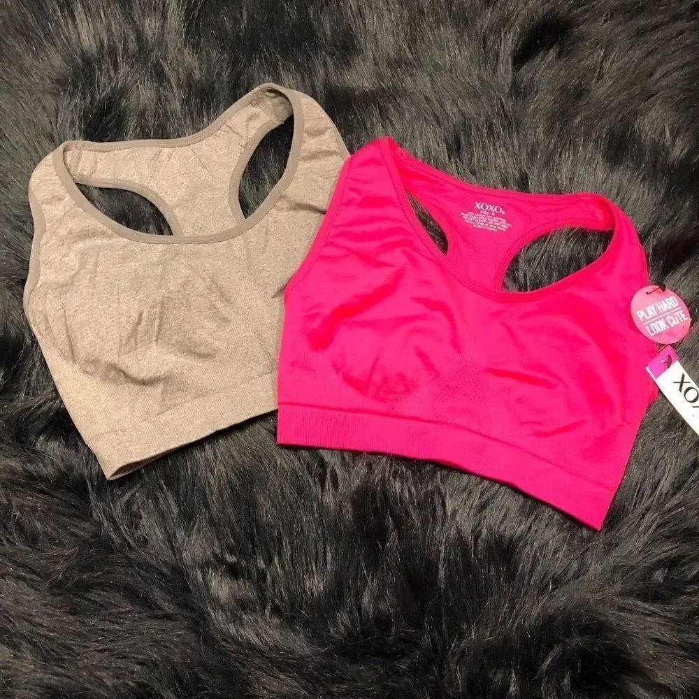 Xoxo sports bra bundle size small